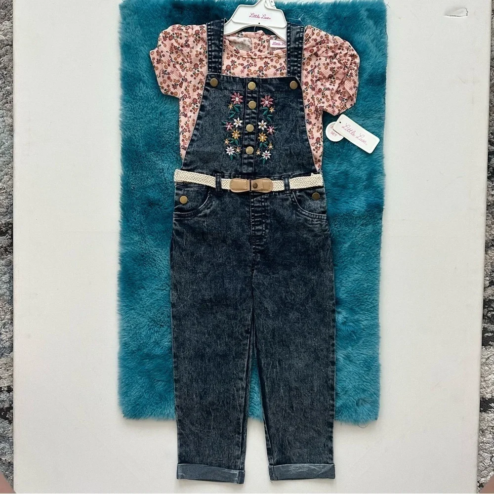 Little Lass Girls 2 Piece Set Size 5 - Picture 2 of 13